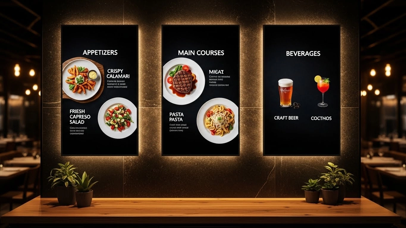 Işıklı Menü Panolar: Markanızın Parlaklığını Artırın, Satışlarınızı Yükseltin