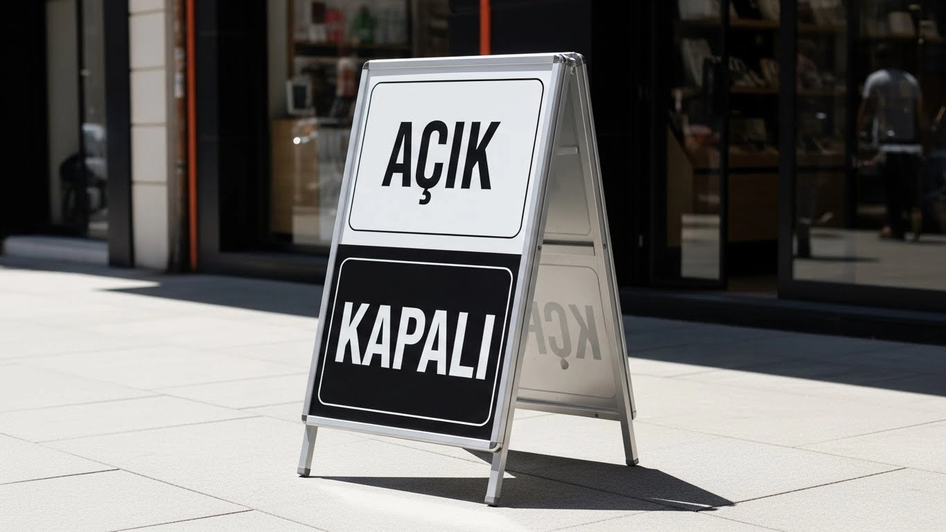 Kaldırım Panoları: Yaya Trafiğini Mağazanıza Çeken En Etkili Dış Mekan Reklam Aracı