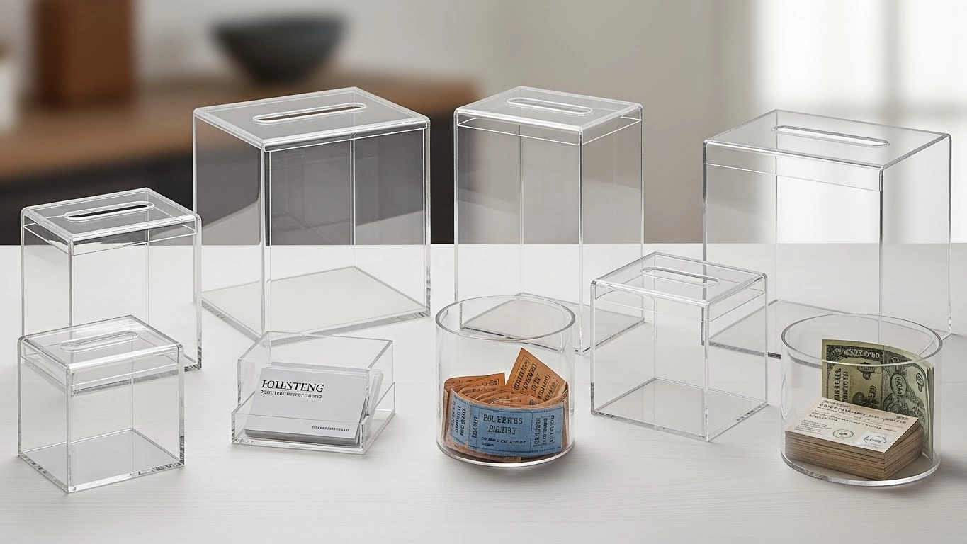 Pleksi Kutu & Tip Box: Güvenilir, Şeffaf ve Çok Amaçlı Toplama Çözümleri