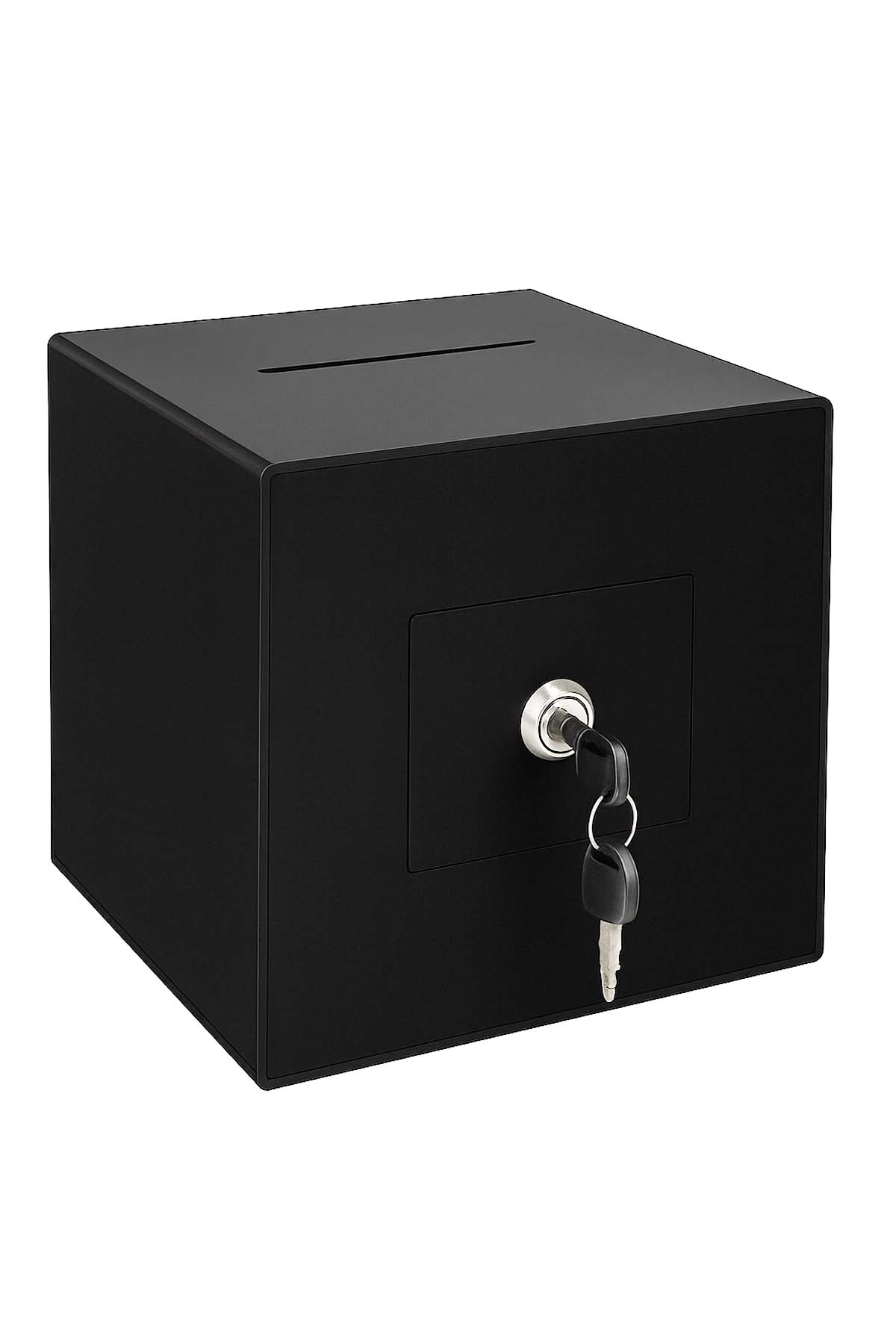 Dilek,%20Şikayet%20Kutusu,%20Bahşiş%20Kutusu,%20Kumbara%20Tip%20Box%20Siyah%20Metal%20Kilitli%2025x25x25