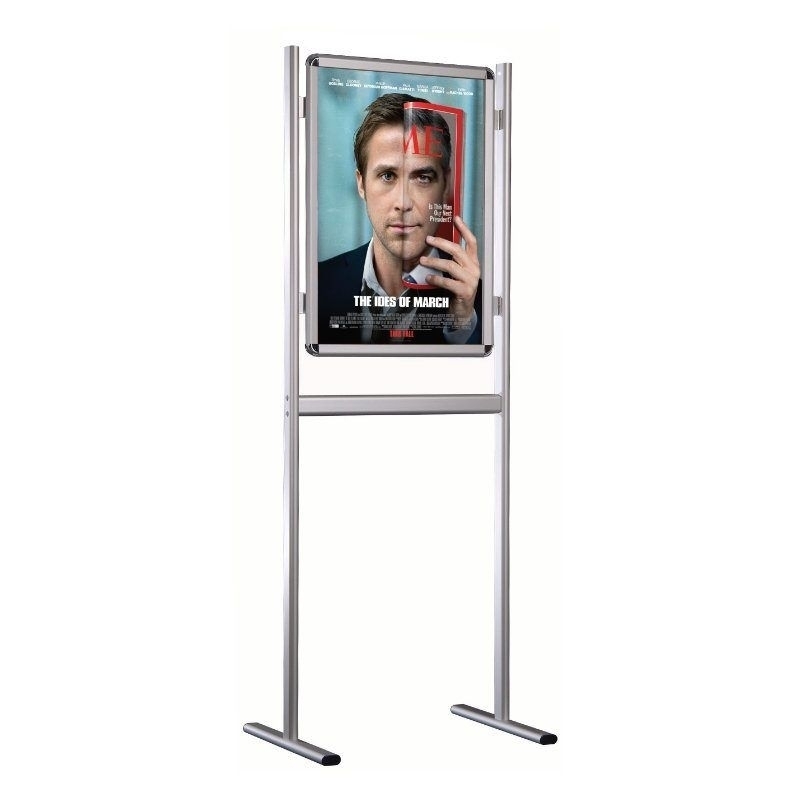 Alüminyum%20Ayaklı%20Poster%20Afiş%20İnfo%20Pano%20Tek%20Taraflı%20Gri