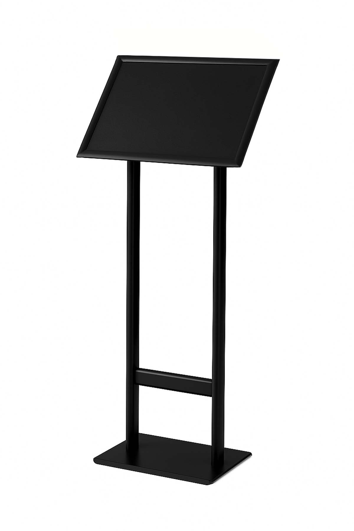 Çift%20Ayak%20Menü%20Bilgilendirme%20Yönlendirme%20Panosu%20Siyah