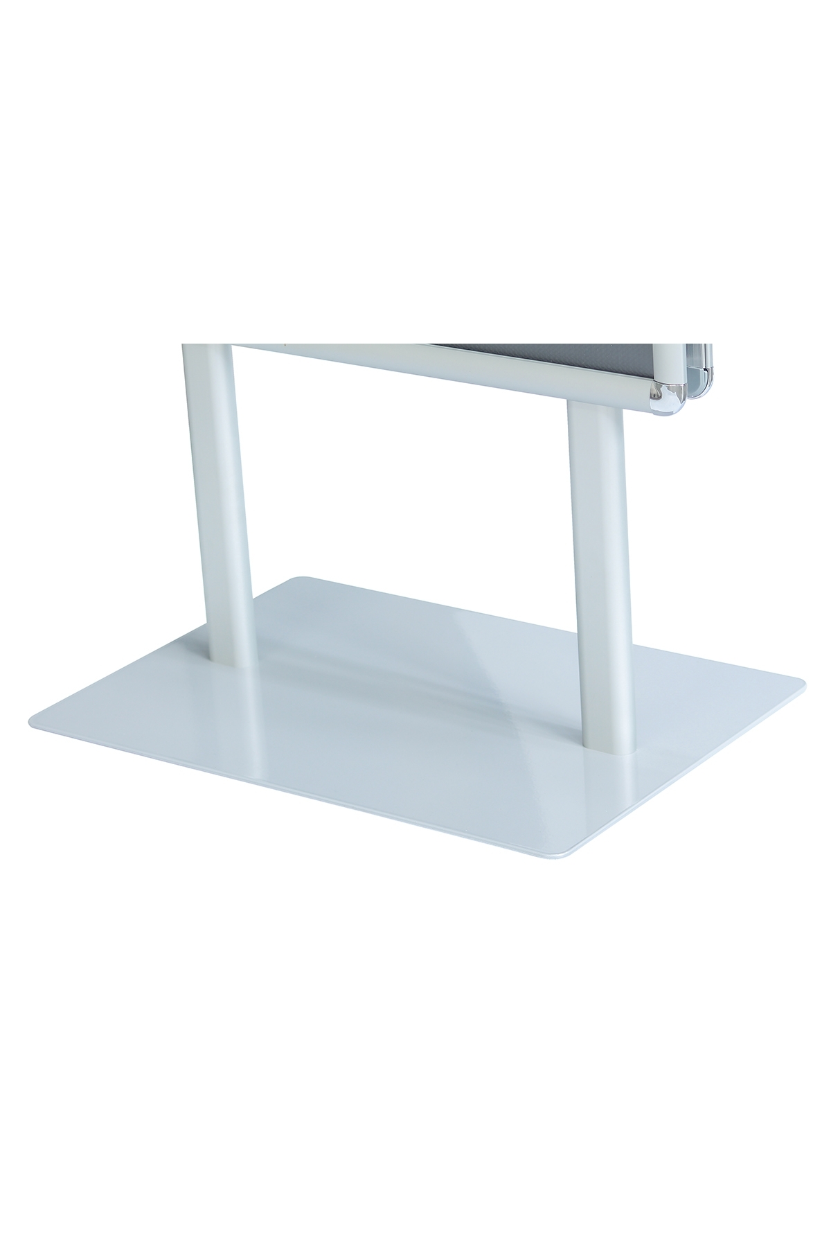 Çift%20Taraflı%20Sac%20Taban%20Kaldırım%20Reklam%20Panosu%20Ayaklı%20Poster%20Pano%20Gri%2050x140