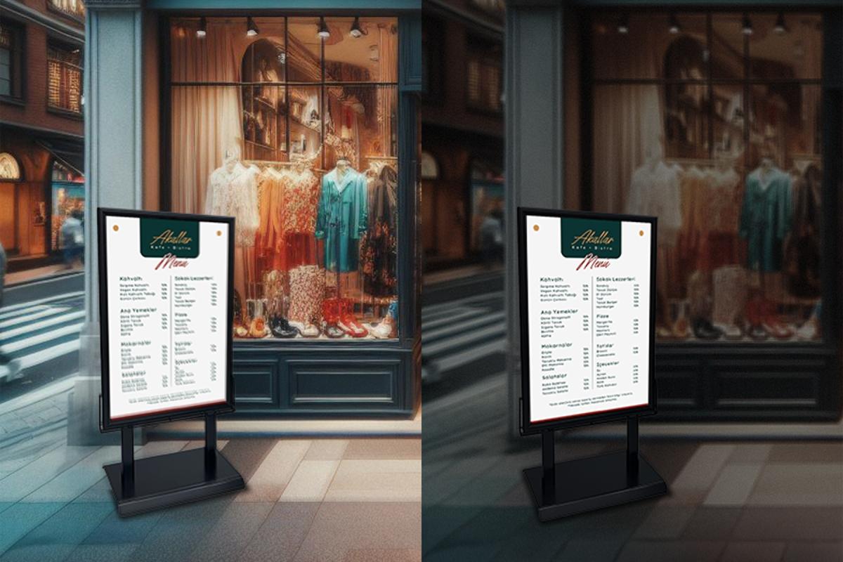 Işıklı%20Sac%20Taban%20Kaldırım%20Reklam%20Panosu%2050X70