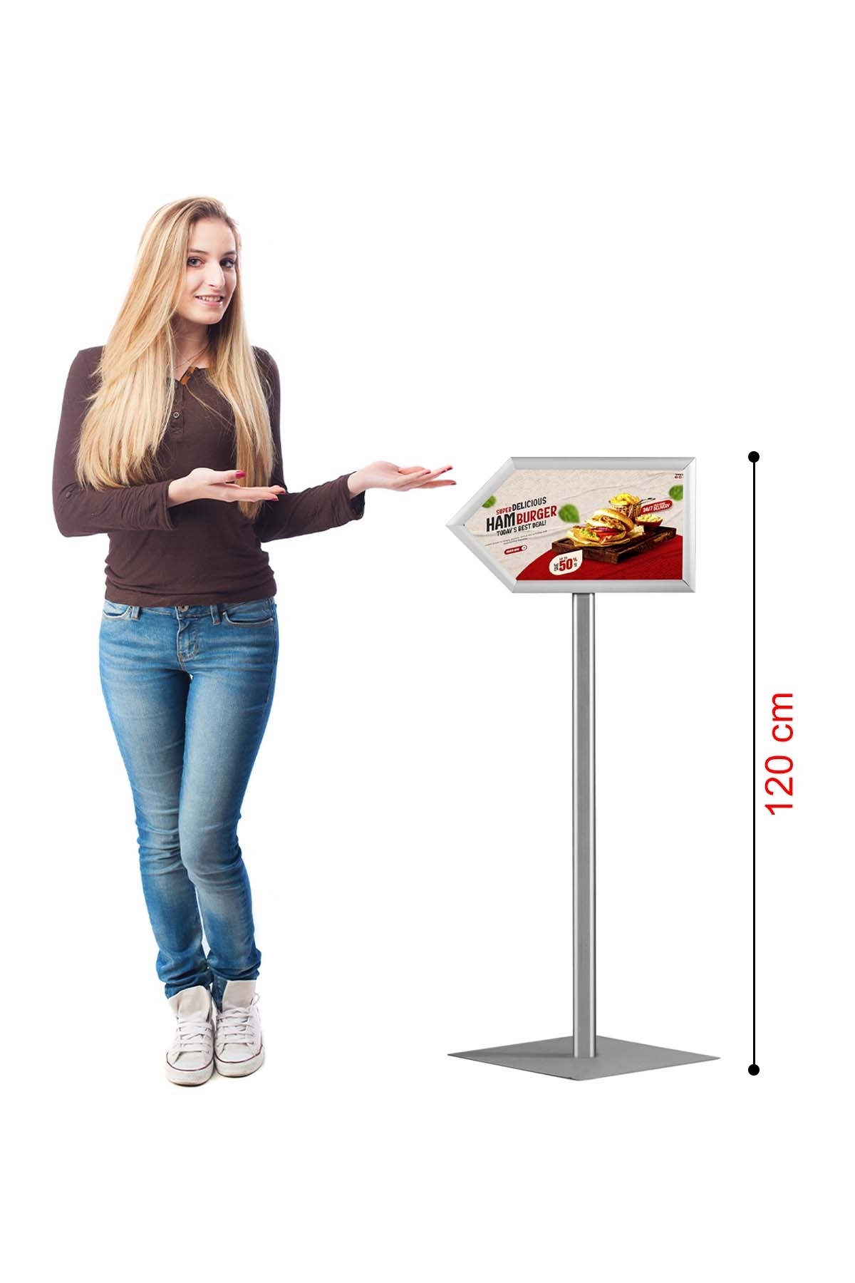 OK%20-%20YÖN%20Alüminyum%20Bilgilendirme%20Panosu%20Gri%20Çift%20Taraflı