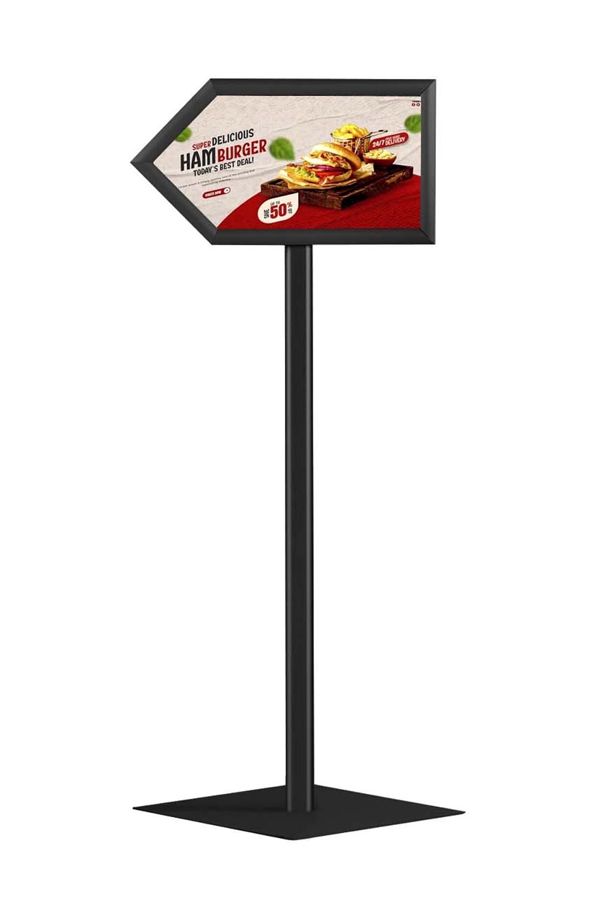 OK%20-%20YÖN%20Alüminyum%20Bilgilendirme%20Panosu%20Siyah%20Tek%20Taraflı