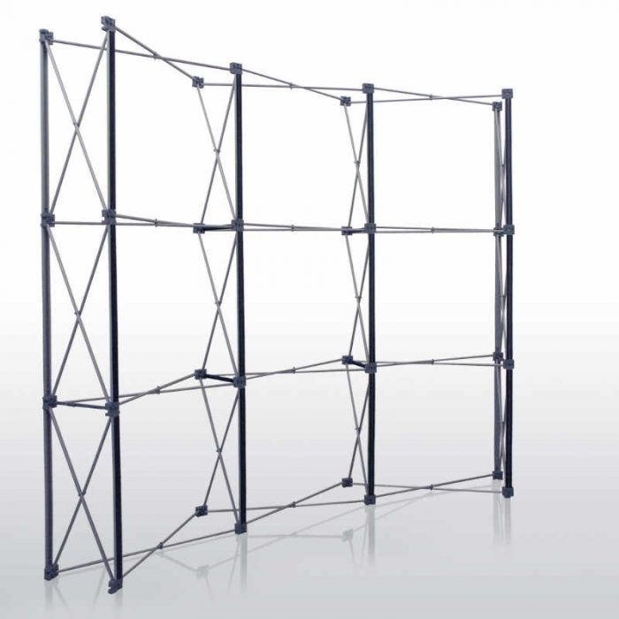 Örümcek Stand 3 Panel Düz (3×3)