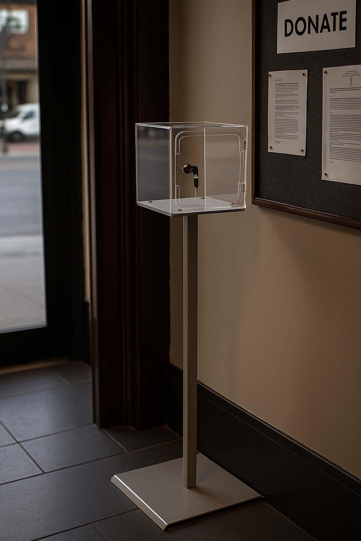 Kırılmaz%20Şeffaf%20Ayaklı%20Dilek,%20Şikayet%20Kutusu,%20Bahşiş%20Kutusu,%20Kumbara%20Tip%20Box%20Kilitli%2020x20x20%20cm