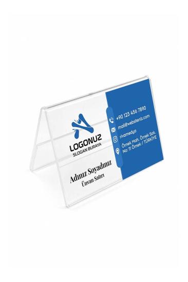 15X7 A Tipi Çift Taraflı Pleksi Föylük Broşürlük Fiyatlık