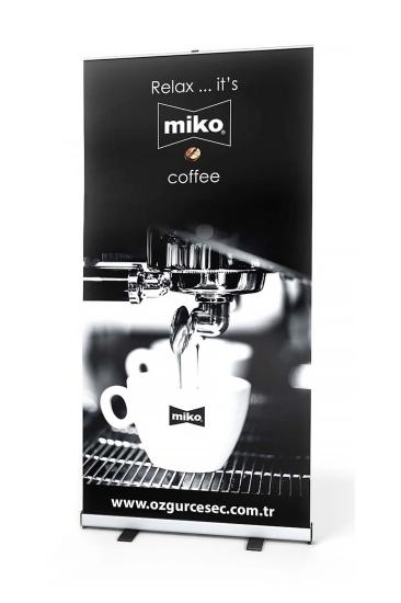 Alüminyum Roll Up Banner Mekanizma 100x200