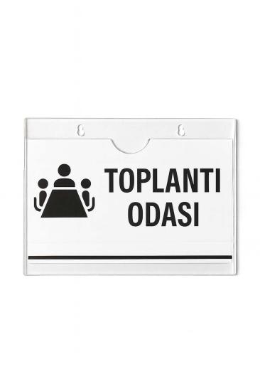 A4 (21x30) Duvar U Tipi Yatay Pleksi Föylük Fiyatlık Evrak Rafı