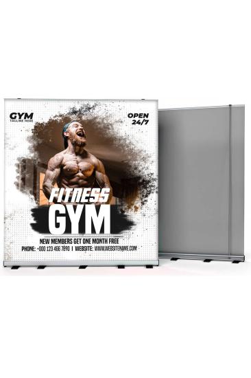 Alüminyum Roll Up Banner Mekanizma 250x200