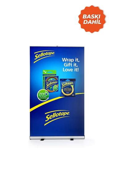 Alüminyum Roll Up Banner Mekanizma 120x200