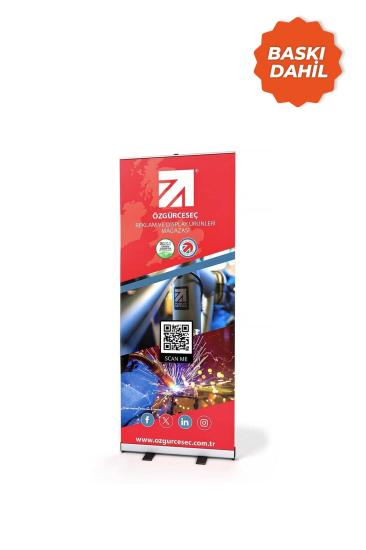 Alüminyum Roll Up Banner Mekanizma 85x200