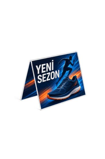 10x7 A Tipi Çift Taraflı Pleksi Föylük Broşürlük Fiyatlık