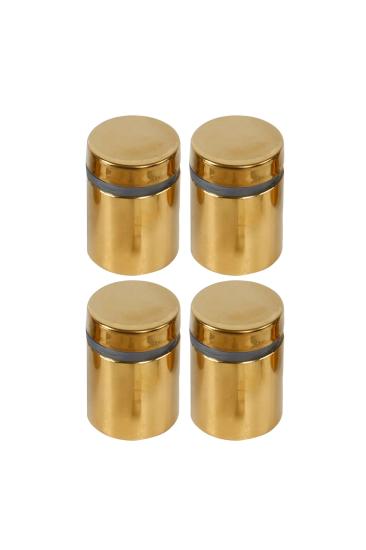 Gold Başlıklı Tabela Pleksi Vidası 4 Adet