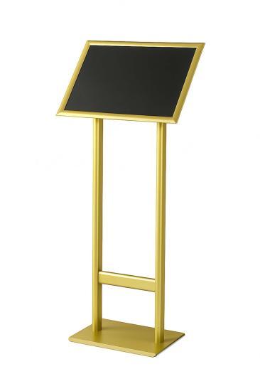 Çift Ayak Menü Bilgilendirme Yönlendirme Panosu Gold