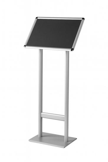 Çift Ayak Menü Bilgilendirme Yönlendirme Panosu Gri