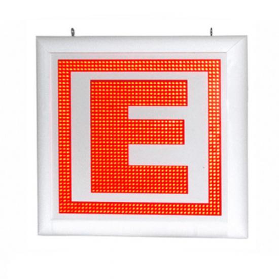 ÖzgürceSeç Eczane E Logo LED Tabela 60 x 60 cm