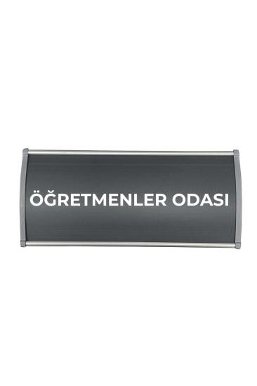 Bombeli Alüminyum Kapı İsimliği (10x22)