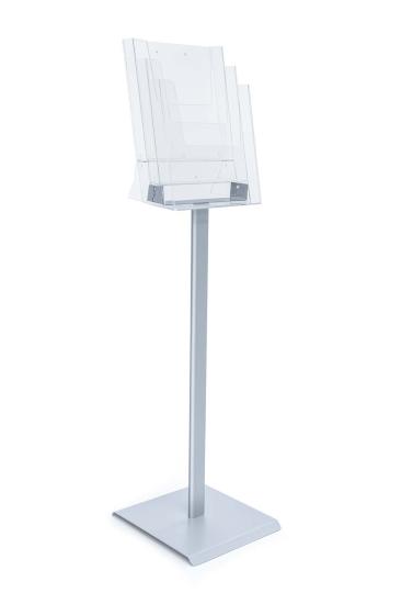 Piilar Broşür Stand Ayaklı 3 Katlı Broşürlük