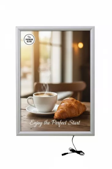 Led Light Box Işıklı Çerçeve Tek Taraflı