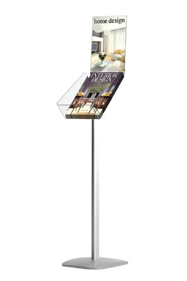 Dekoratif Broşür Stand Dikey Alınlıklı  A4